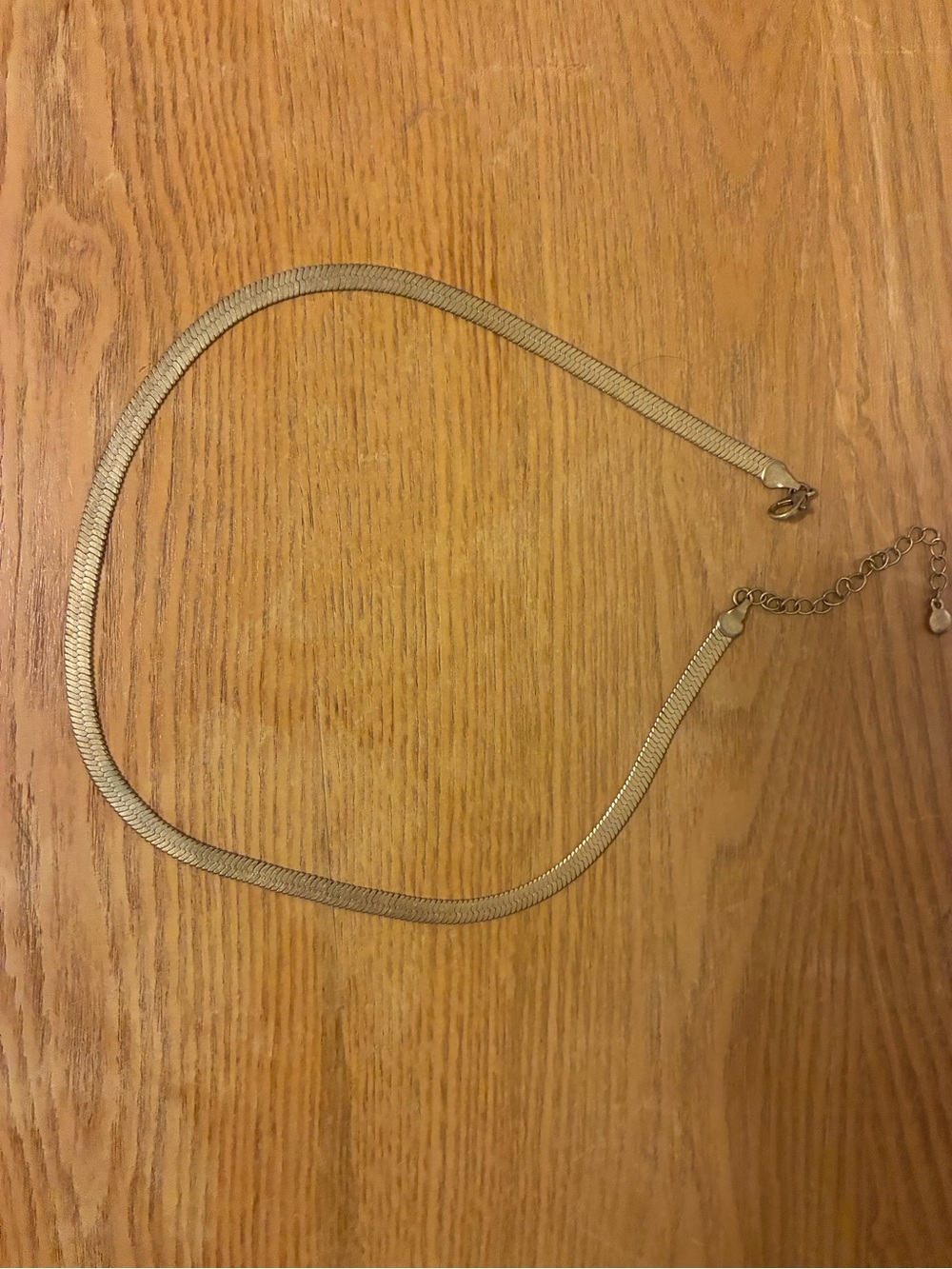 Gold necklace